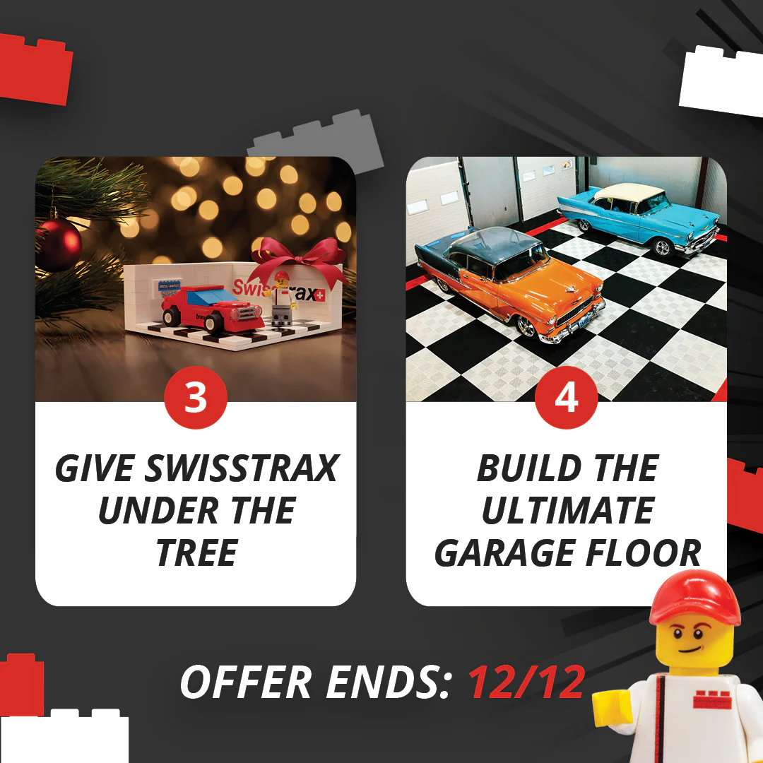 Swisstrax Garage LEGO® Bricks and Minifigs Set - Limited Edition - Image 4